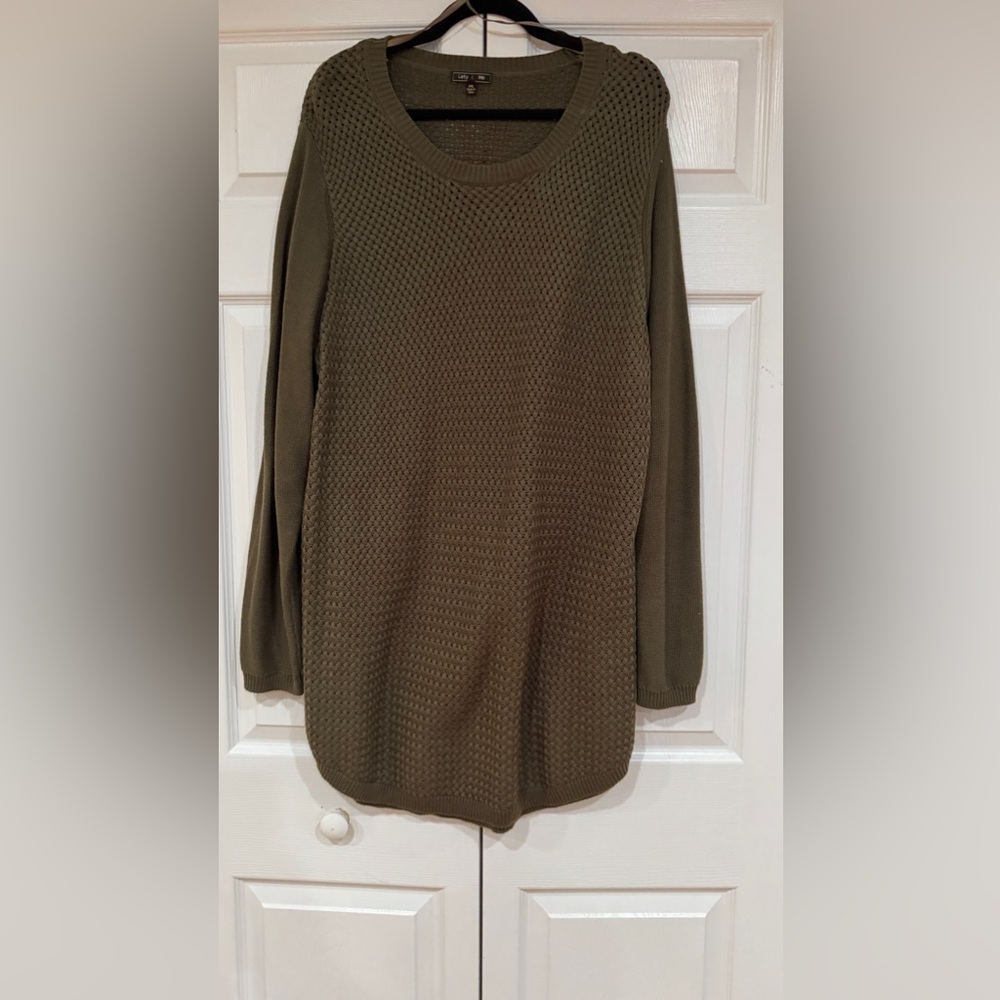 Olive Green Women's Sweater